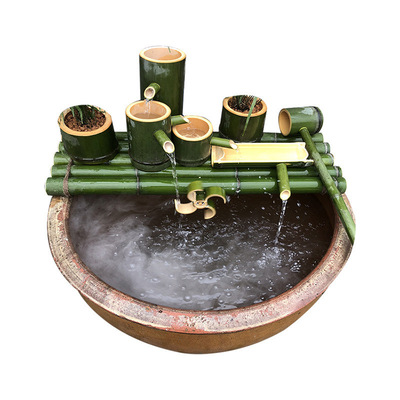 thác nước phong thủy (không bánh xe gió và máy bơm nước)