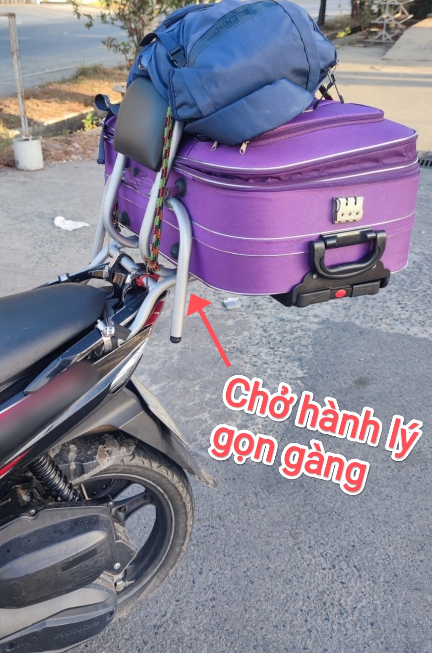 ( tặng lót tay) baga phượt cho xe JANUS