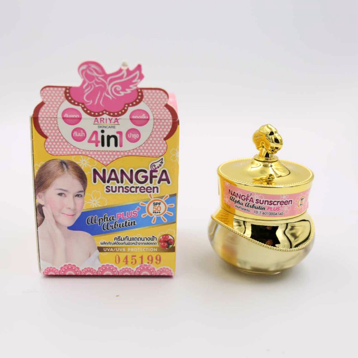 Kem Dưỡng Trắng Da Chống Nắng Che Khuyết Điểm Nangfa