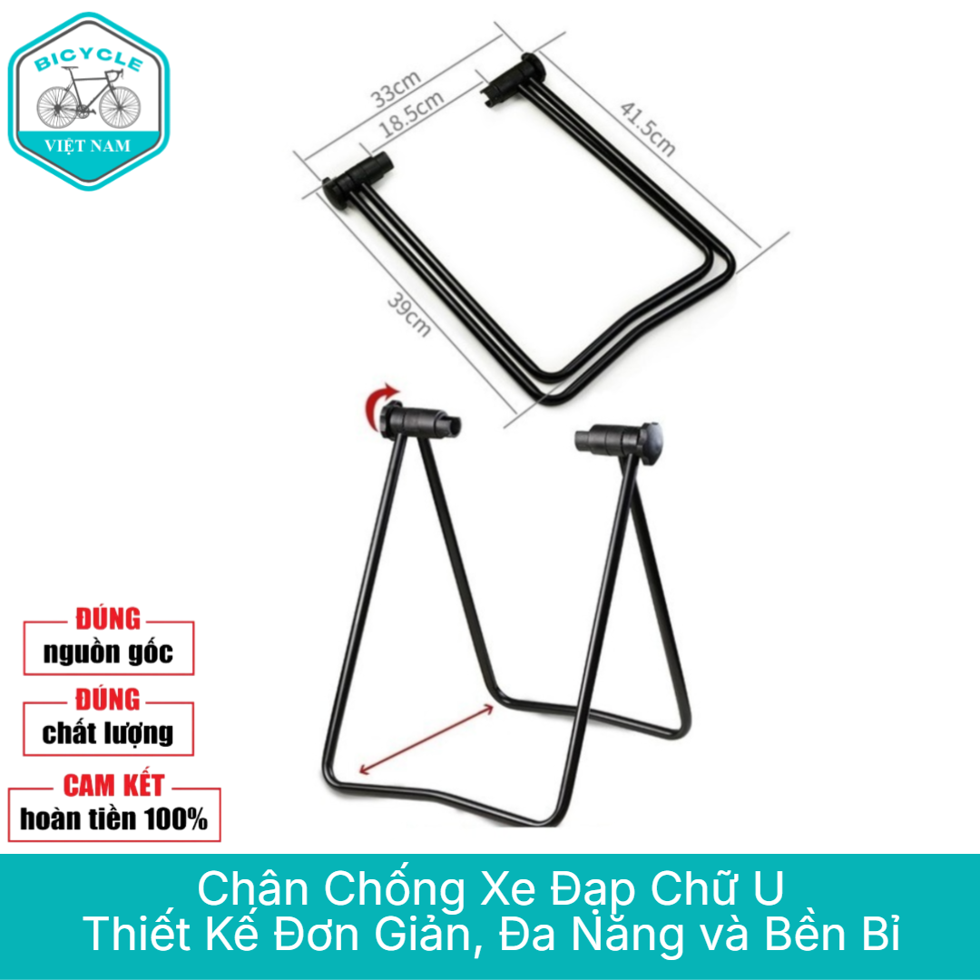 Chân Chống Xe Đạp Chữ U – Giữ Xe Ổn Định, Dễ Sử Dụng