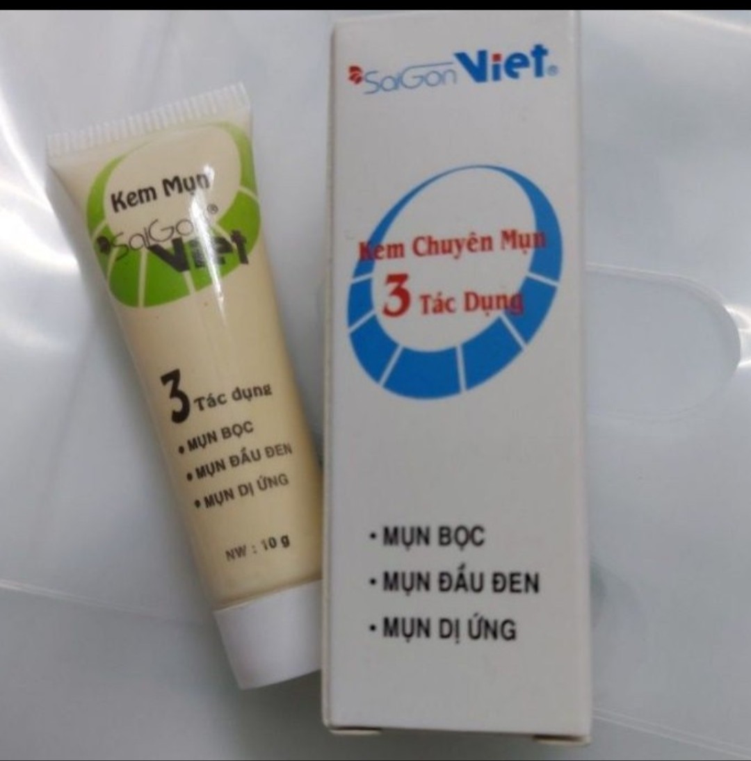 Kem mụn sài gòn Việt mụn mủ,mụn thâm....