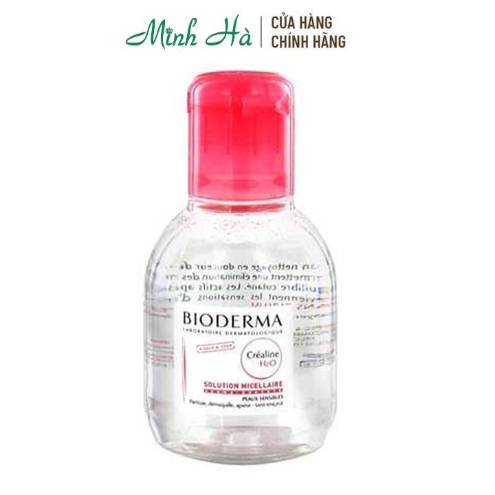 Nước tẩy trang Bioderma Crealine H2O Micelle Solution 100ml dành cho da nhạy cảm