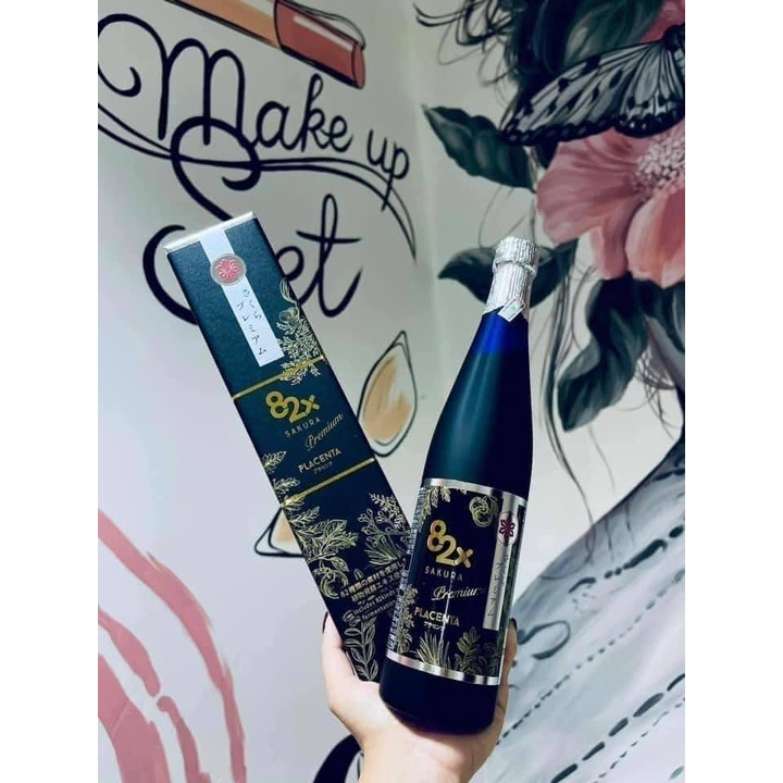 82x Sakura Collagen & Placenta Dưỡng Da Từ Nhật Bản