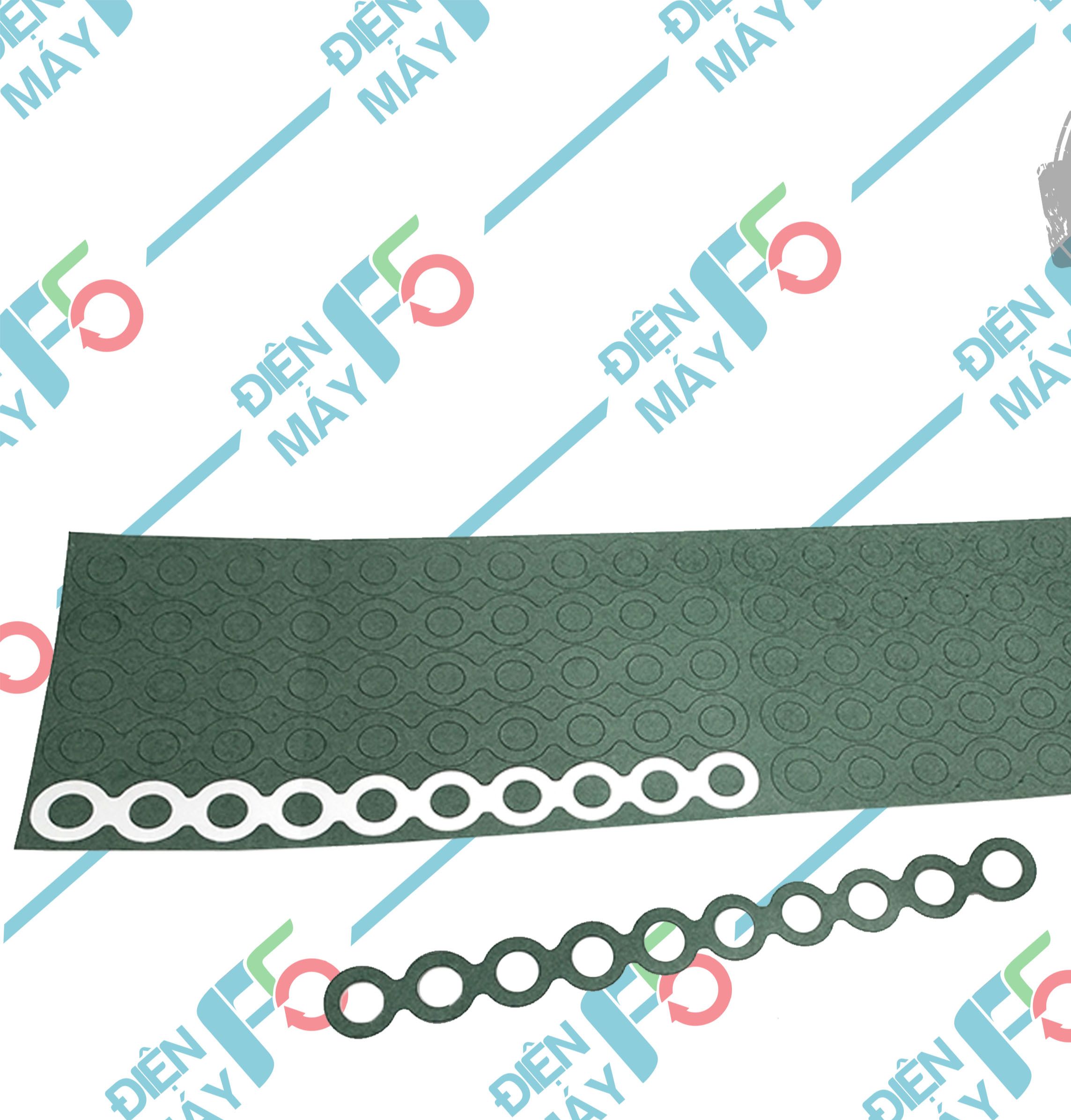 DMF5 Miếng dán đầu cách điện 10 cell pin 18650
