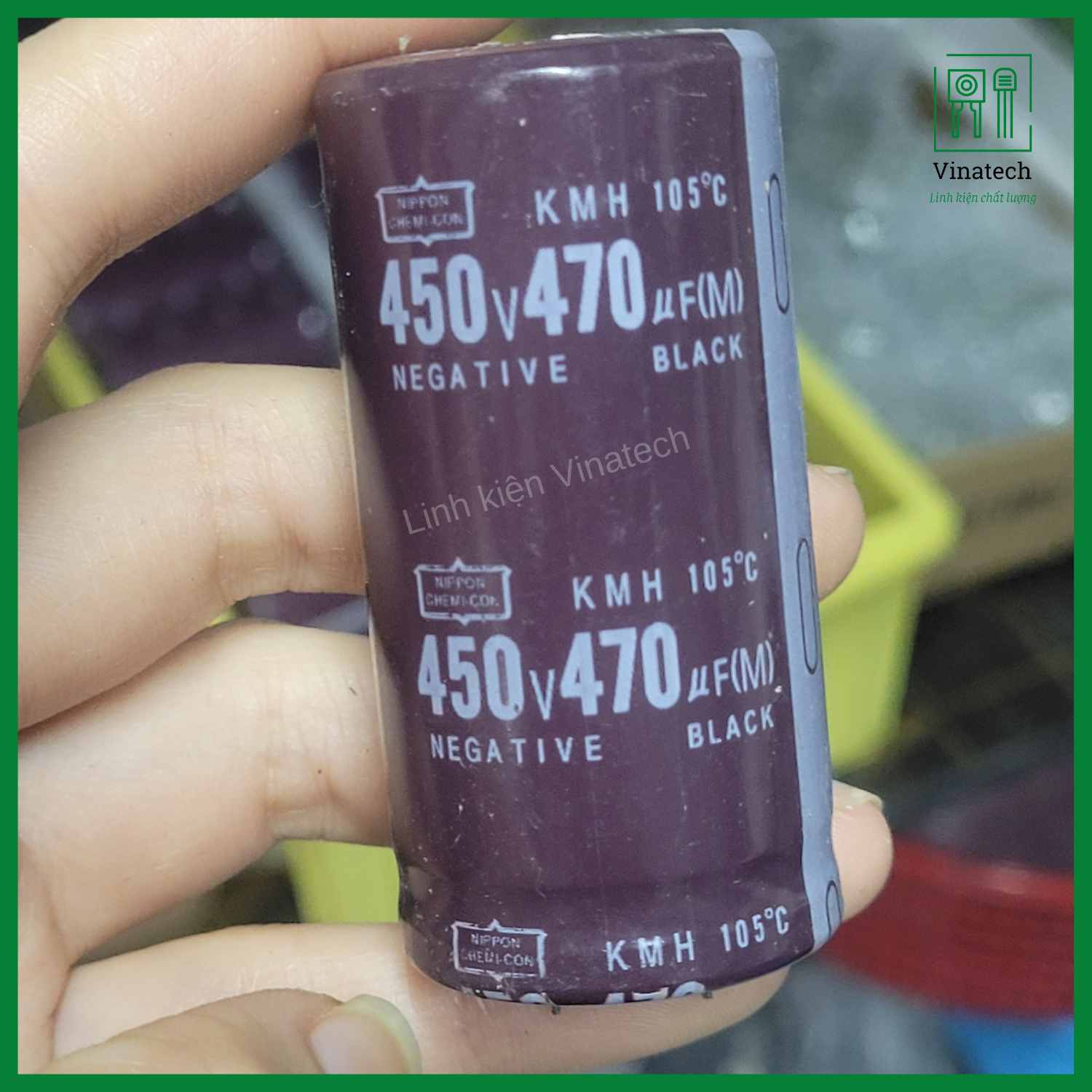 4 con tụ Nippon 450V-470uf kích thước 30*60mm-Vinatech