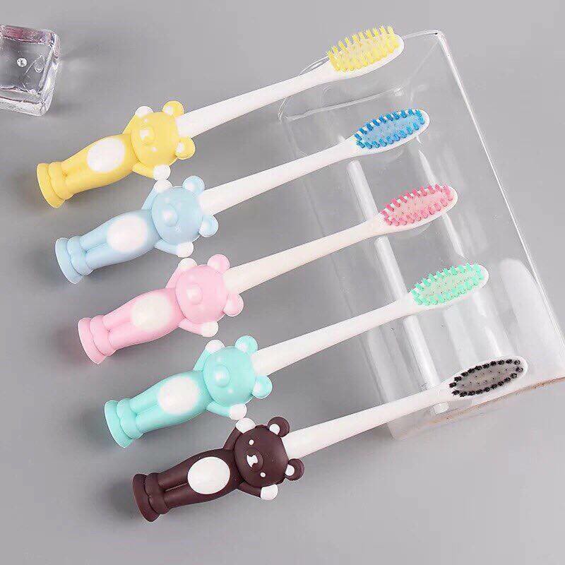 Set 4 Bàn Chải Đánh Răng Trẻ Em