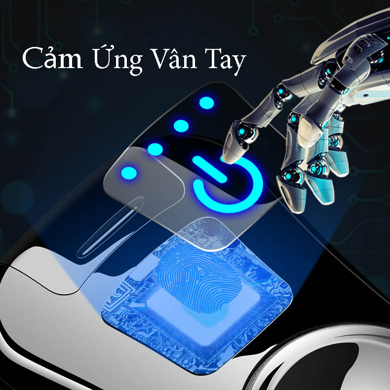 Bật Lửa Điện Plasma 4 tia xoay tạo 11 Hiệu Ứng 3D