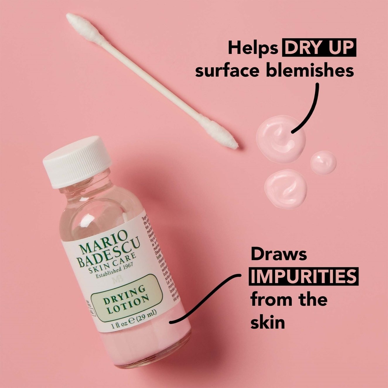 Dung Dịch Chấm, Xóa Mụn Mario Badescu Drying Lotion - 29ML