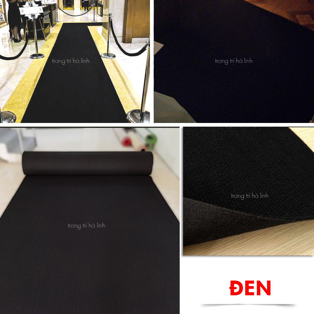 Carpet fleece đỏ floor coverings, carpet event, the carpet Hall stage, stair, entrance removable đẹp thick 3mm cheap 2m x 0.5m-decorative ha components