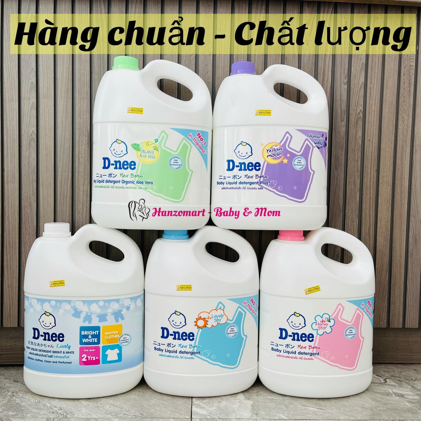 Nước Giặt Dnee Can 3000Ml ( 5 Màu, Date Mới)