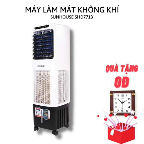 Bảng giá Quạt điều hòa Sunhouse SHD 7713 TẶNG COMBO Đồng hồ treo tường + Ấm đun nước siêu tốc Sunhouse 1.8L