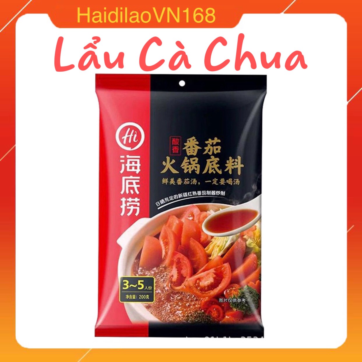[HCM]Lẩu Haidilao vị Cà Chua