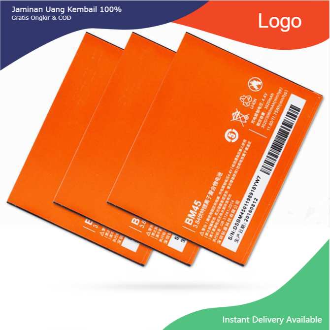 Pin xịn thay thế dành cho Xiaomi Redmi Note 2 (BM45)