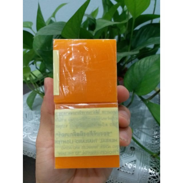 Xà Phòng Cam Rửa Mặt Trắng Da 1 BÁNH