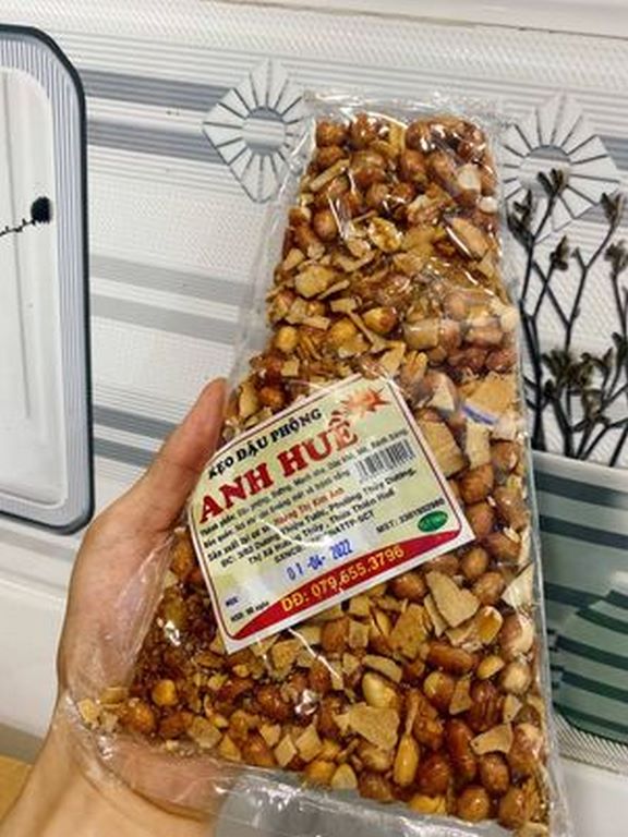 Kẹo Đậu Phộng Dừa Sấy Anh Huề