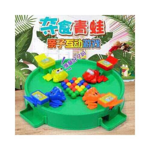 Đồ chơi ếch xanh ăn bi - Đồ chơi 4 người vận động - Đồ chơi gia đình