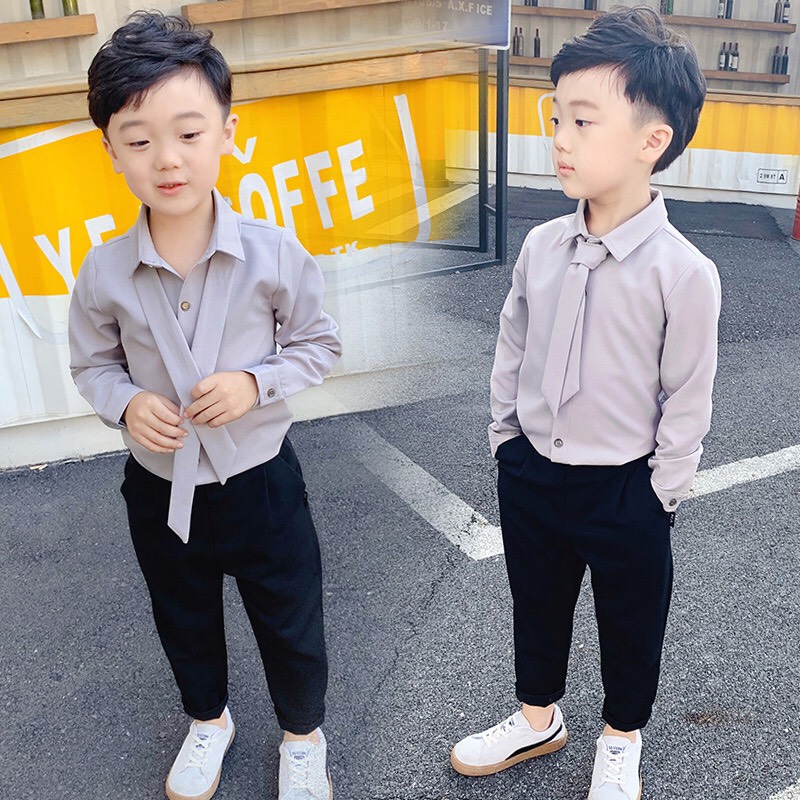 Quần áo bé trai hàng thời trang cao cấp (tặng cavat)