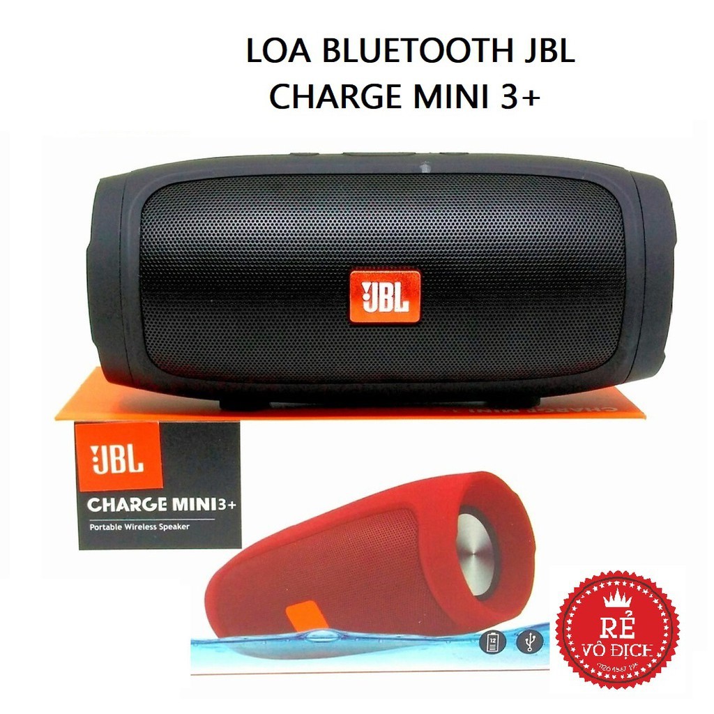 LOA BLUETOOTH CHARGE MINI 3+ G01 - THẺ NHỚ / USB / KẾT NỐI BLUETOOTH - PIN TRÂU 6000MaH SIÊU HAY NHÚNG NƯỚC ĐƯỢC - LOẠI I