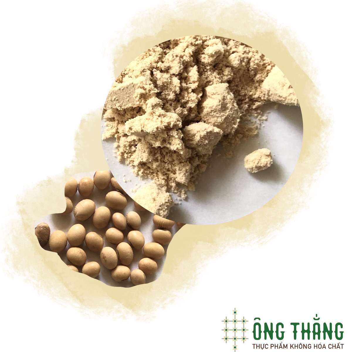 Bột đậu nành mầm ÔNG THẮNG - 500G – GÓI
