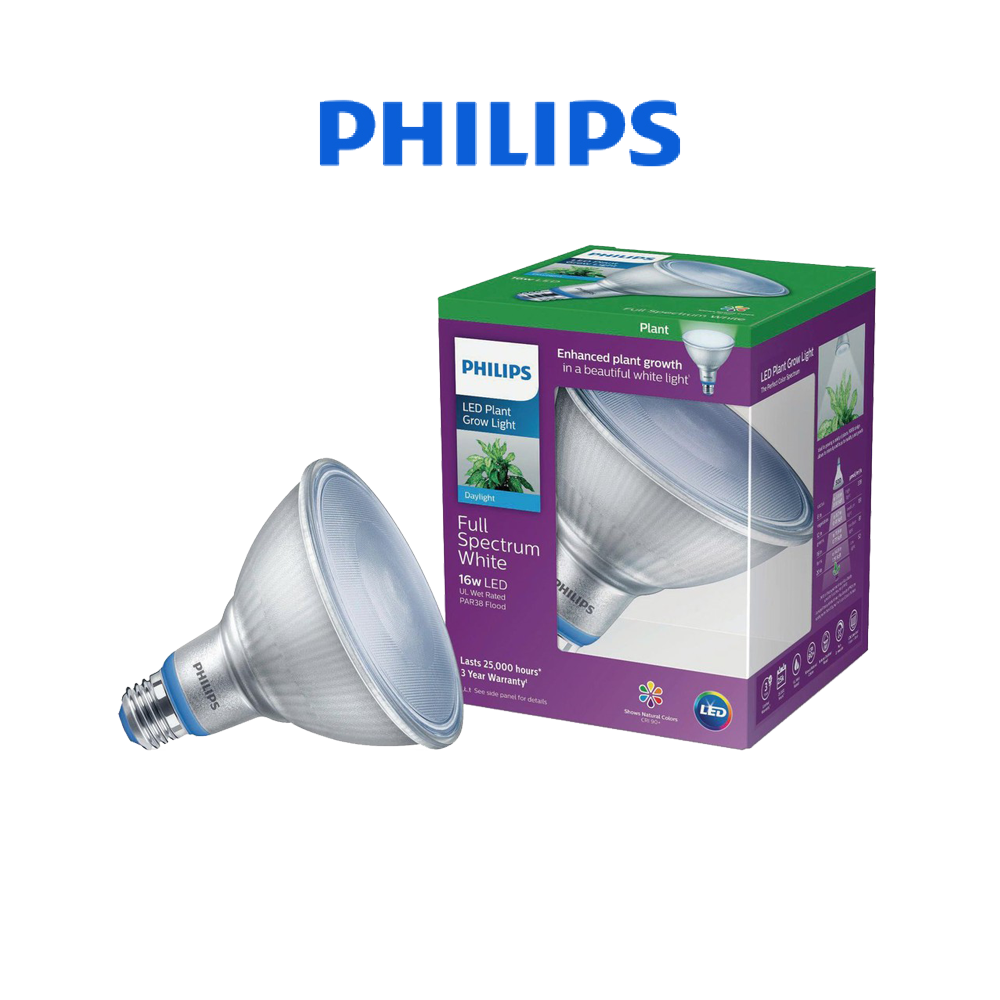 Đèn chiếu cây PHILIPS Grow Lamp 16W Par38 E27 950 50D