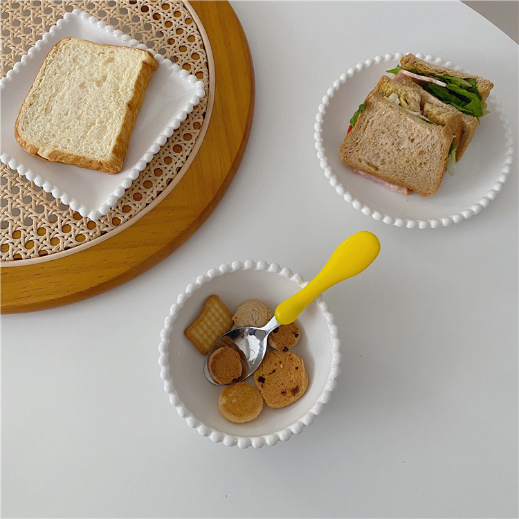 [CỰC XINH] Set bát Đĩa Tiểu Thư Bằng Sứ