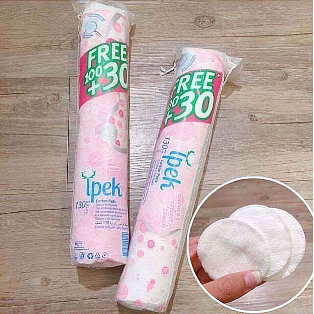 [HCM]Bông Tẩy Trang Ipek 150 Miếng