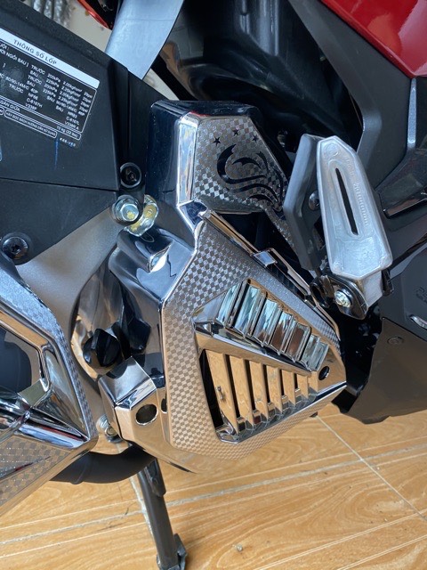 ốp bảo vệ air blade 2019-2016 crom(7 món)