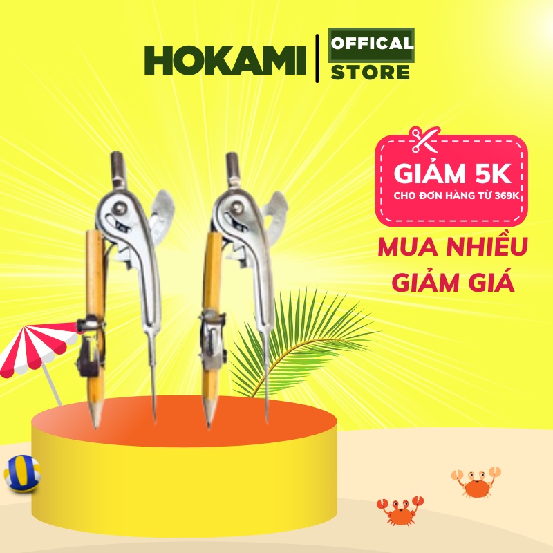 Compa sắt đài loan no.50001 - văn phòng phẩm - hokami store