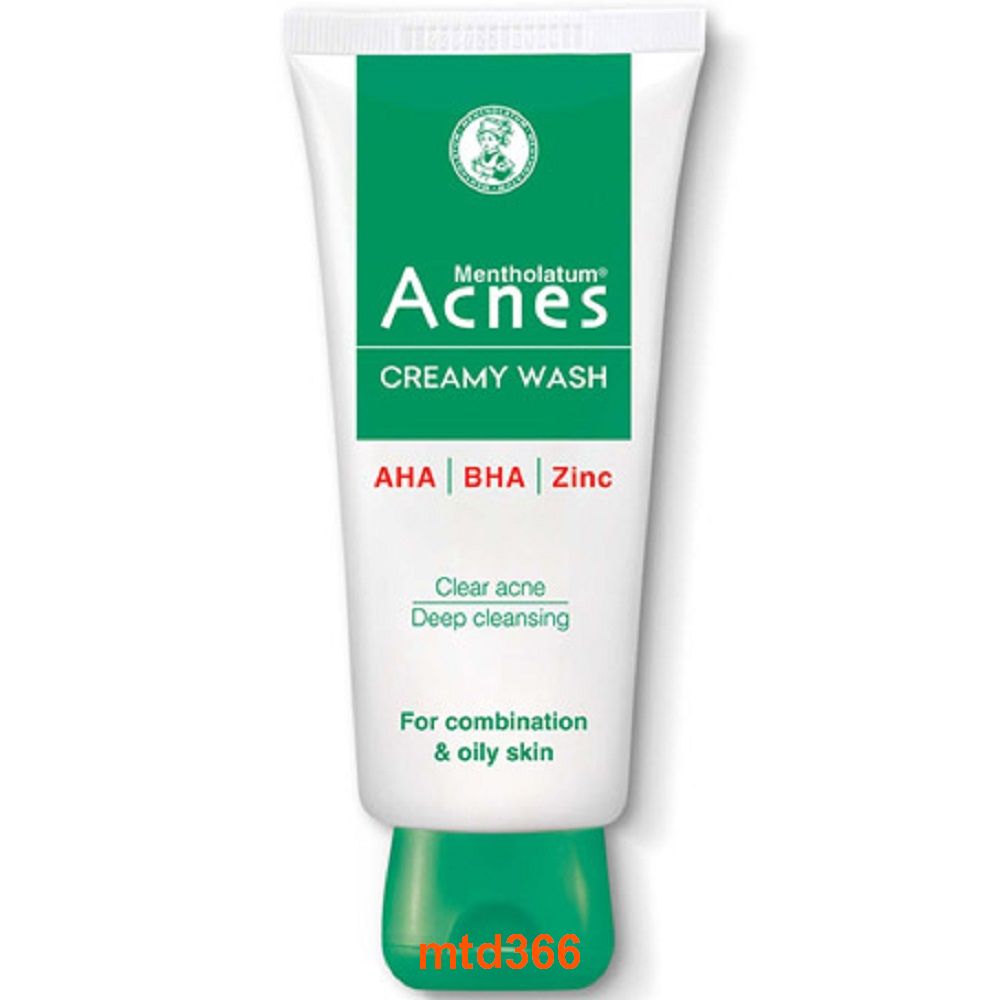 Sữa Rửa Mặt Nữ 100G Acnes Giúp Ngừa Mụn Creamay Wash.