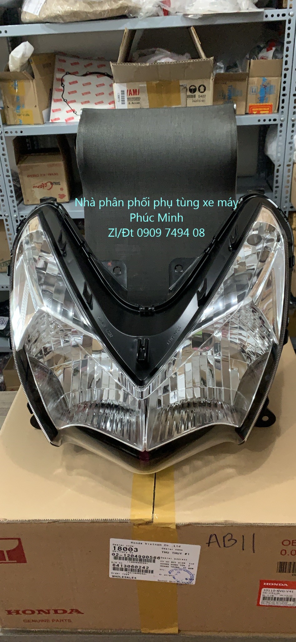 Đèn pha hãng dành cho xe air blade 2011, air blade 2012-2014
