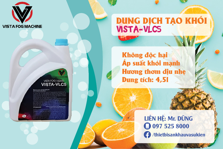 DUNG DỊCH TẠO KHÓI VISTA-VLC5