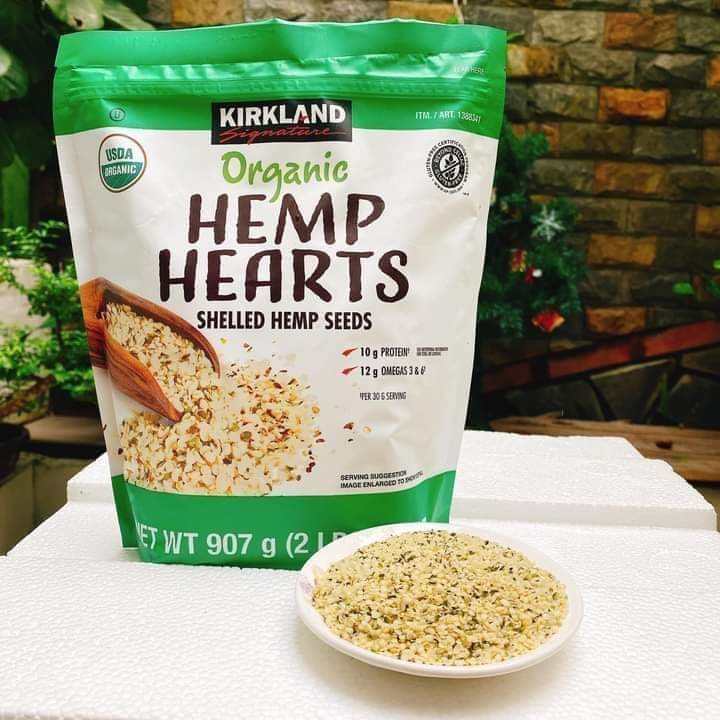 Hạt Gai dầu hữu cơ kirkland 907g