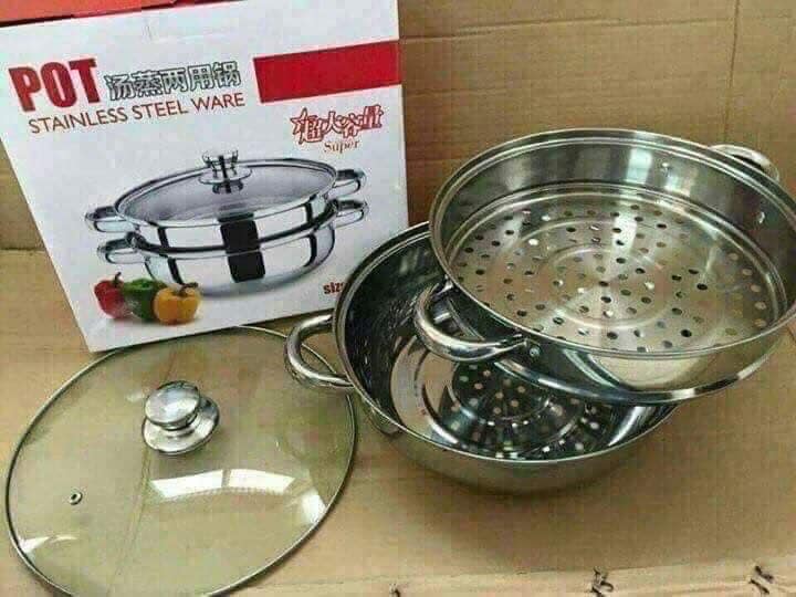 NỒI HẤP 2 TẦNG ĐA NĂNG