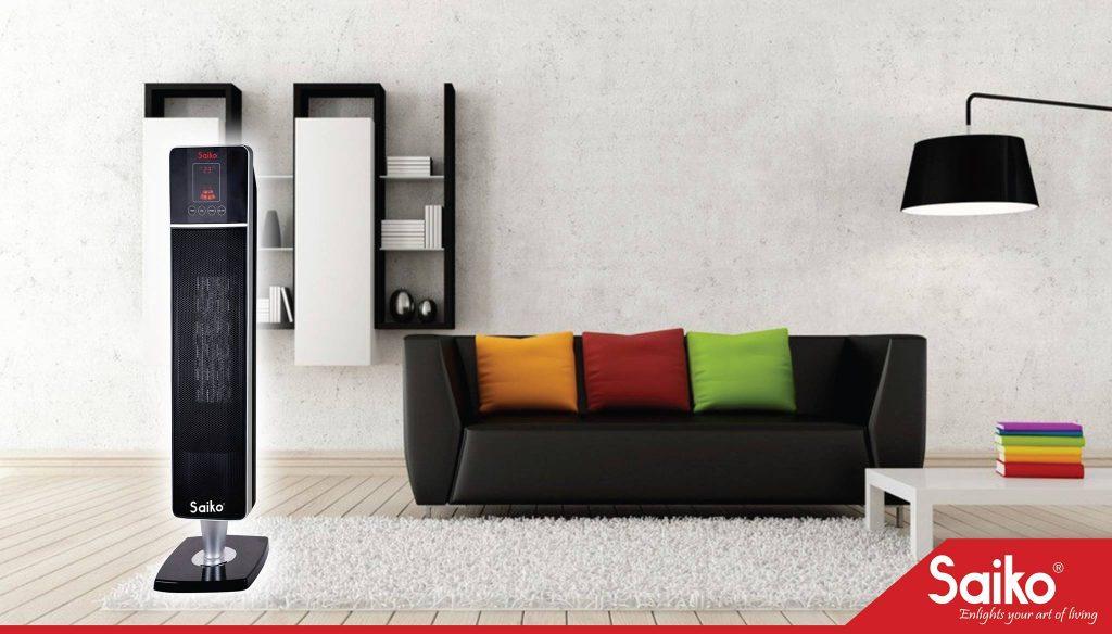 Quạt sưởi Saiko CH-2001R (CH2001R) - 2000W