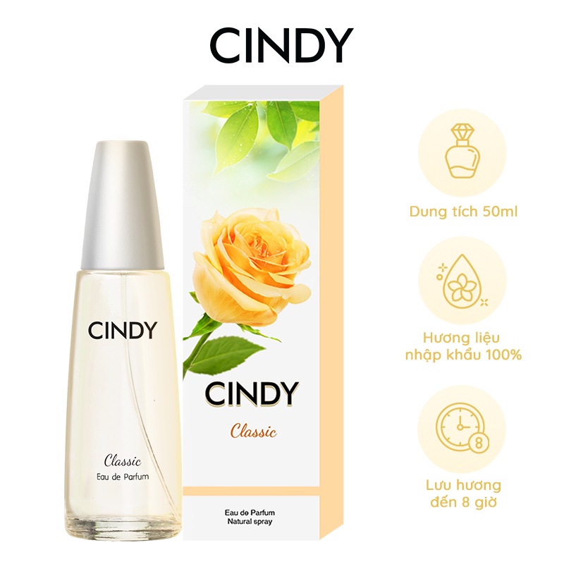 Nước hoa nữ Cindy Golden Luxury 50ml  - 414