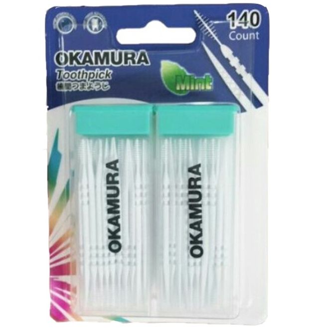 BÁO GIÁ TĂM NHỰA OKAMURA 120 CÂY | Shopee Lazada Sendo Tiki mới nhất 26 Tăm nhựa Okamura chất lượng Nhật Bản (bịch 120 cây/140 cây)