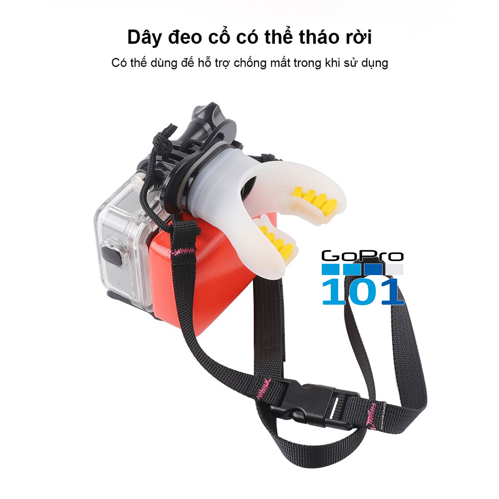 Bite Mount giá đỡ ngậm miệng cho GoPro, Action cam
