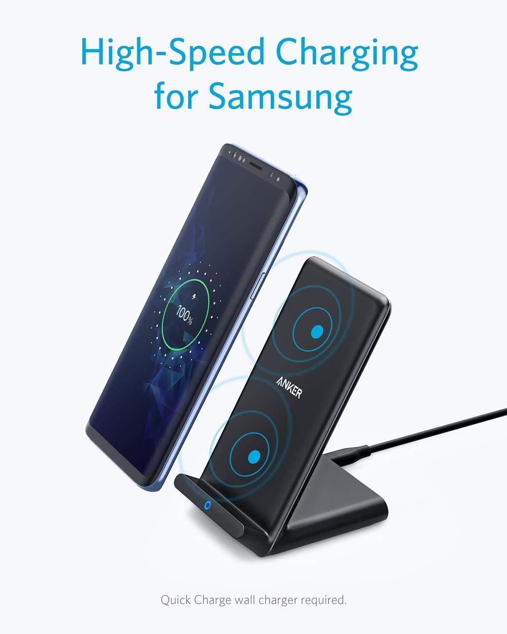 Sạc không dây Anker 10W PowerWave Stand Wireless Charge