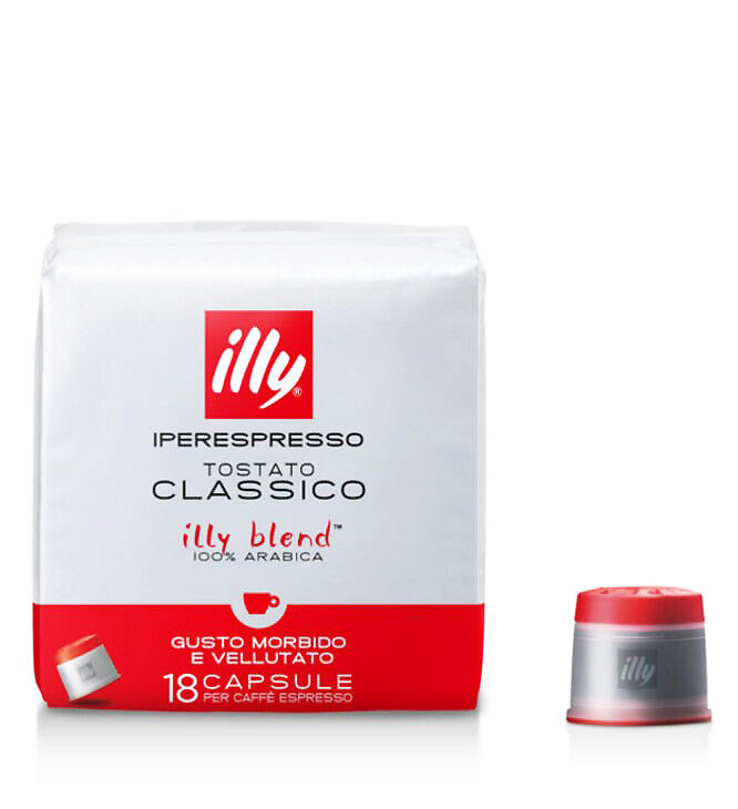 CÀ PHÊ VIÊN NÉN ILLY IPERESPRESSO CAPSULES CLASSICO ROAST – MEDIUM ROAST – 18 CAPSULES