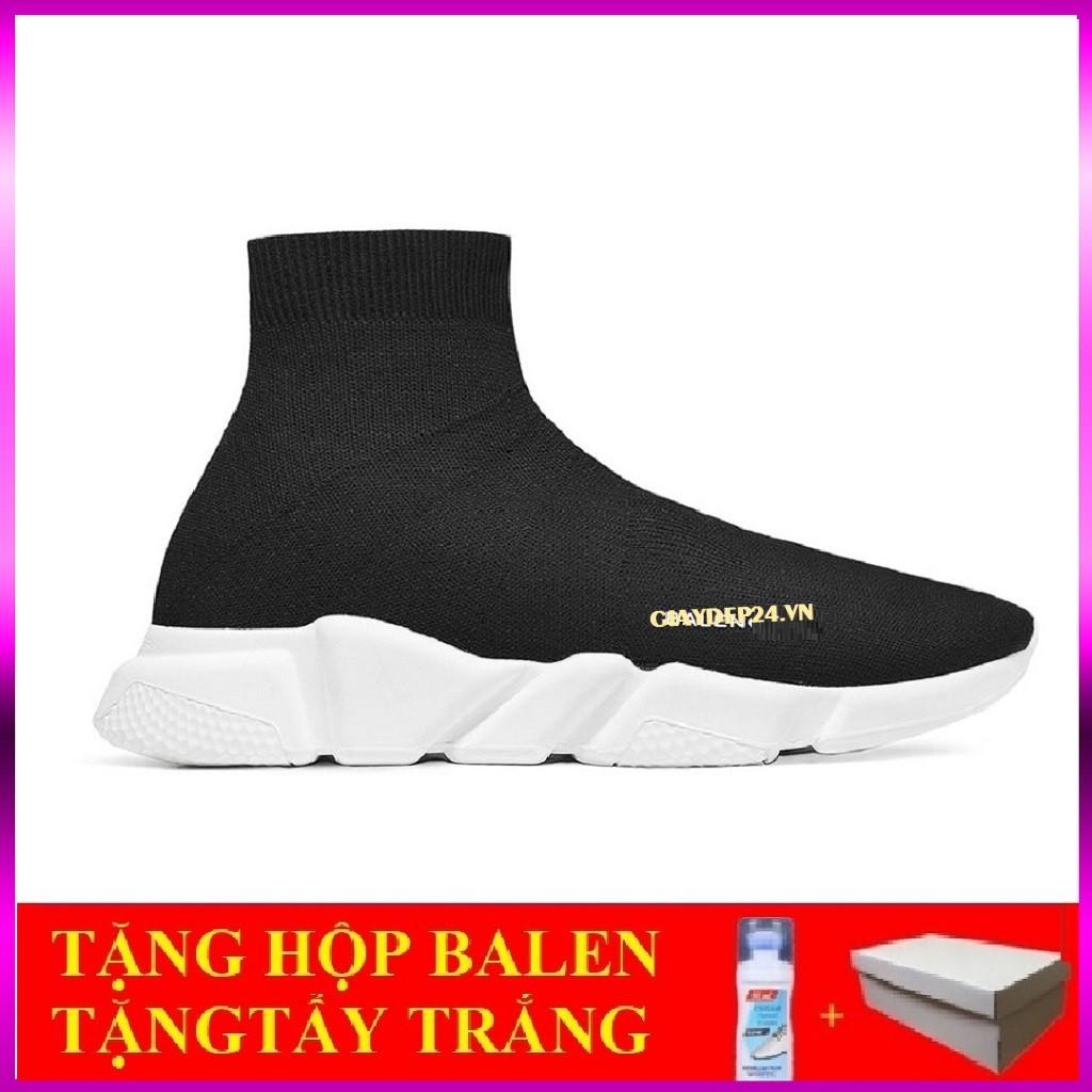 GIÀY THỂ THAO BALENCIGA CAO CỔ NAM NỮ [ TẶNG HỘP, TẨY TRẮNG]