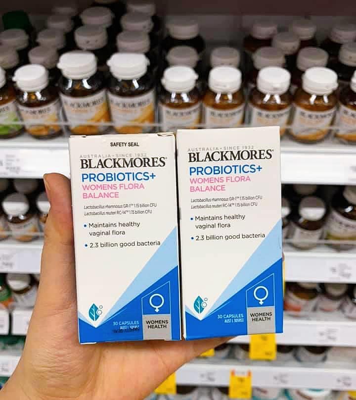Men vi sinh Blackmores Probiotics Womens Flora Balance 30 Capsules