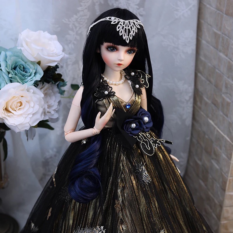 Búp Bê 60cm Doris Limit  Cao Cấp - Thay Được Mắt và Tóc - Desdemona