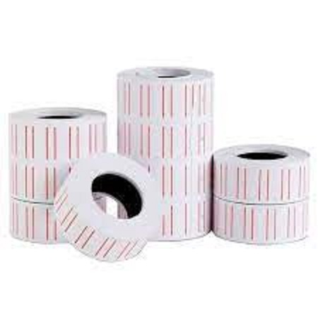 Cây 10 cuộn giấy bấm giá, giấy dán giá màu