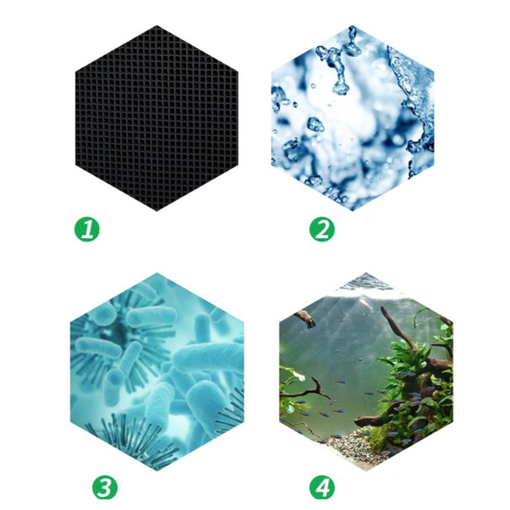 LỌC BỂ CÁ THAN HOẠT TÍNH MAGIC CUBE SIÊU THÔNG MINH