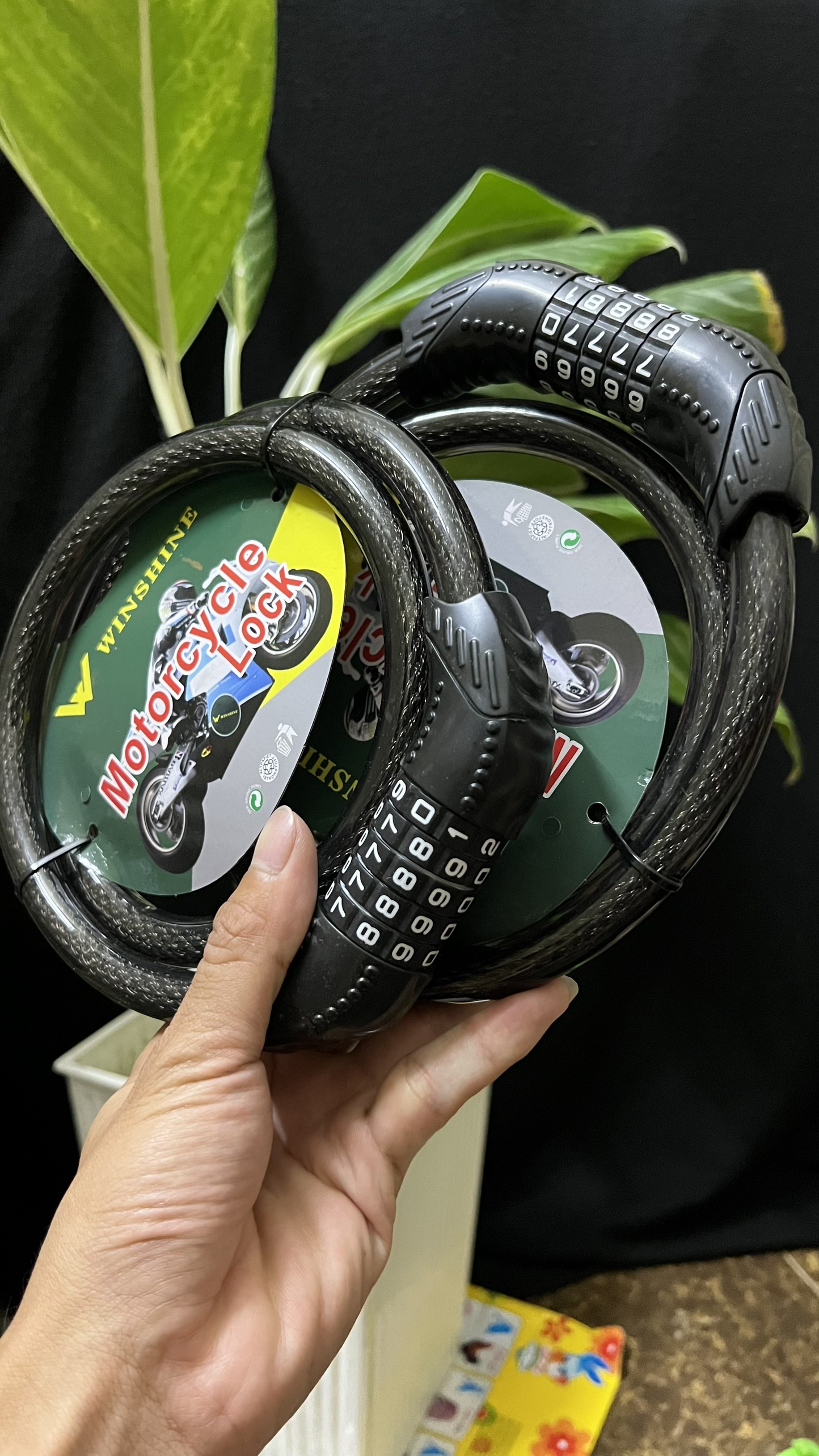 Khóa dây 5 số