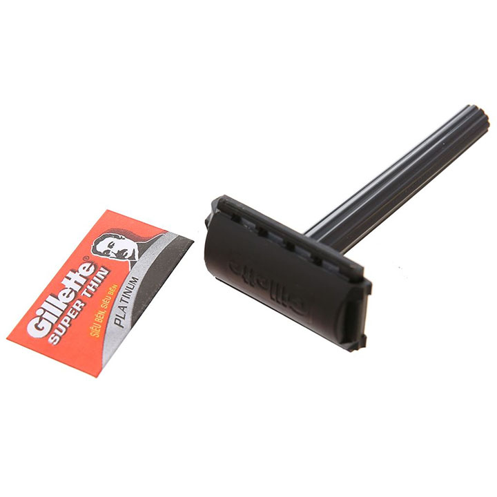 Dao cạo lưỡi lam Gillette Super Thin Click Er-80 - Vỉ 1 cái