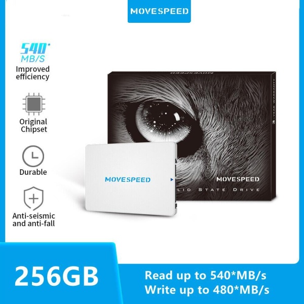 Bảng giá Ổ cứng MOVE SPEED SSD SATA III 256GB Bảo hành 36 Tháng trông vòng 24H hoàn thành bảo Hành-tặng dây SATA Phong Vũ
