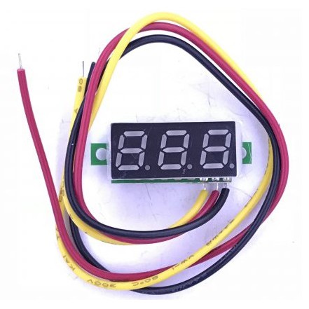 [5 cái] Đồng hồ đo điện áp, Vôn kế DC 0-100V (3 dây) Module mini 0.28inch