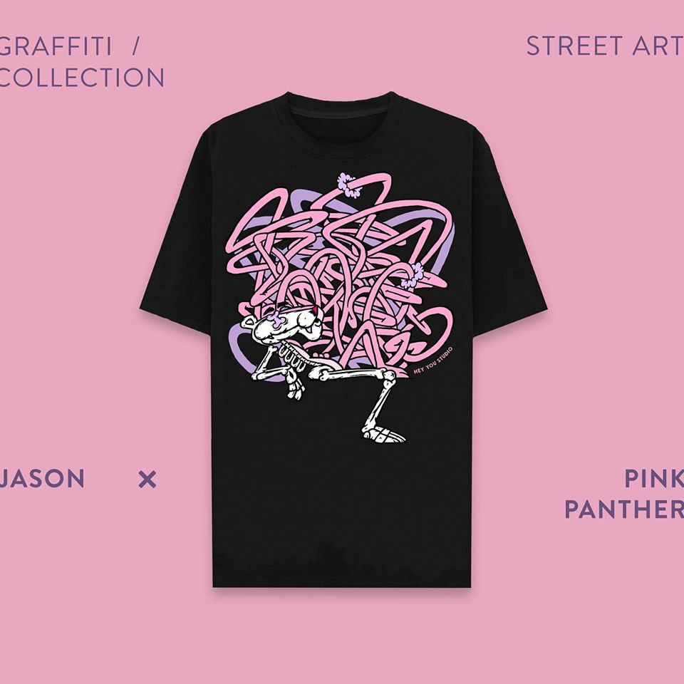 [HCM]Hey You Studio Official Store - Pink Panther Tee Die