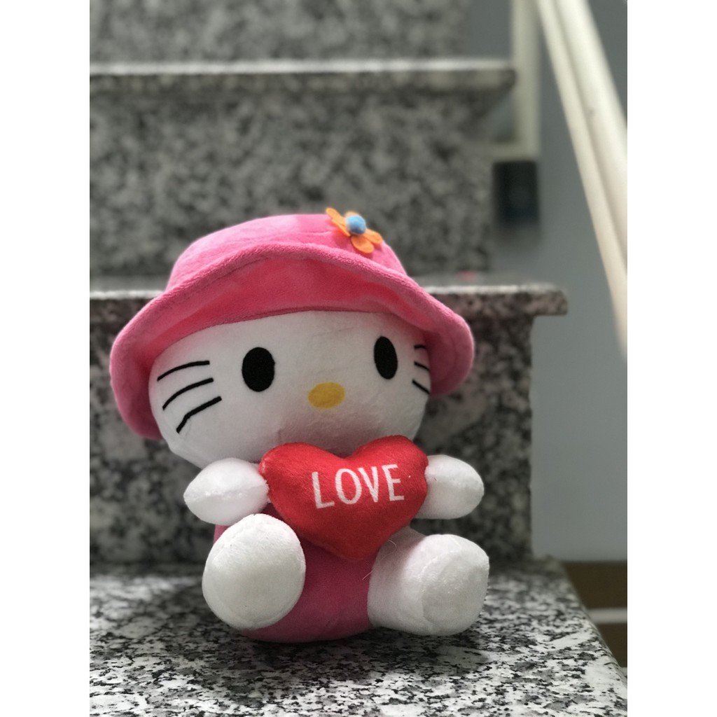 Thú bông mèo Hello kitty siêu dễ thương